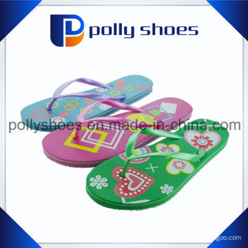 Neue Art- und Weisedame-Strand-PVC-Flipflop